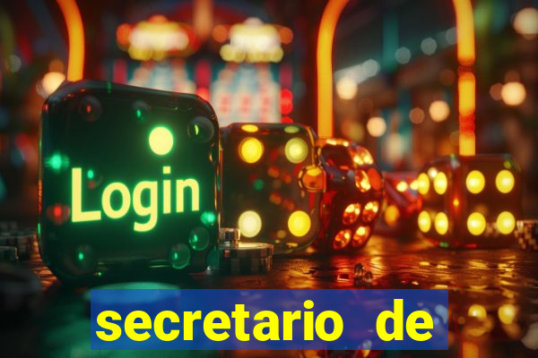 secretario de esporte salario